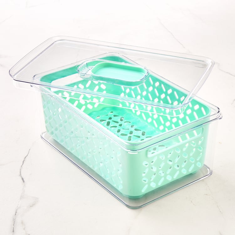 Orion Elfin PET Fridge Storage Basket with Lid