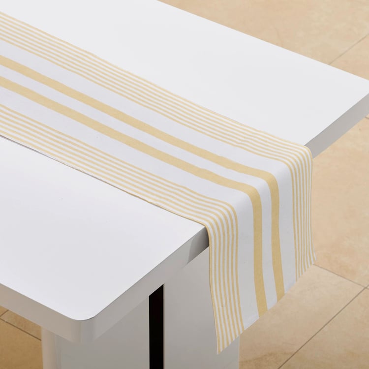 Colour Refresh Striped Reversible Table Runner