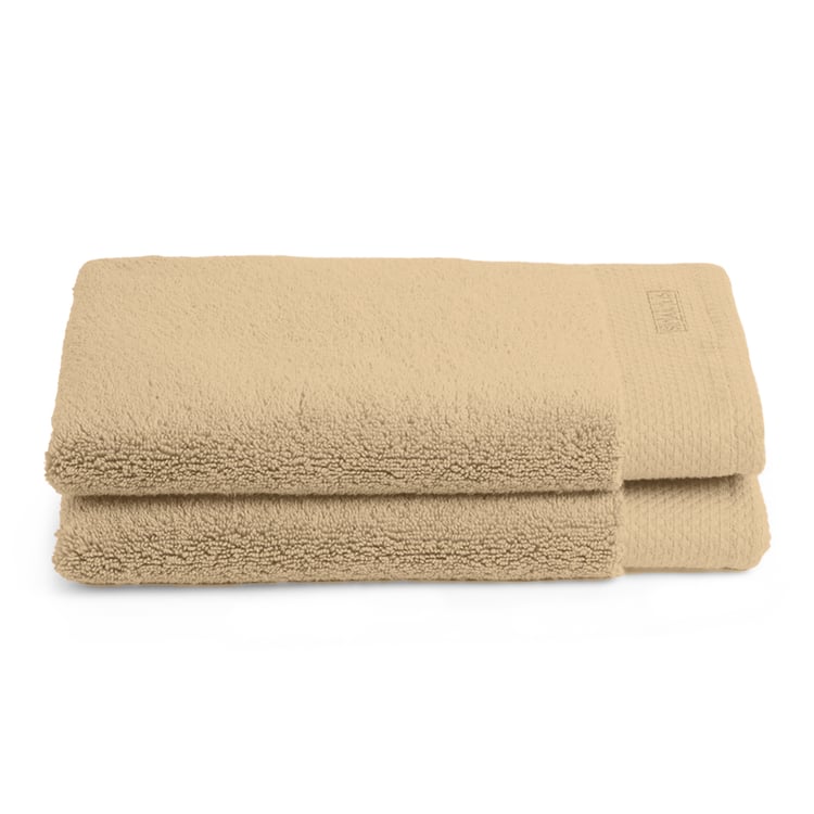 SPACES Luxury Egyptian Set of 2 Cotton Hand Towels - 60x40cm