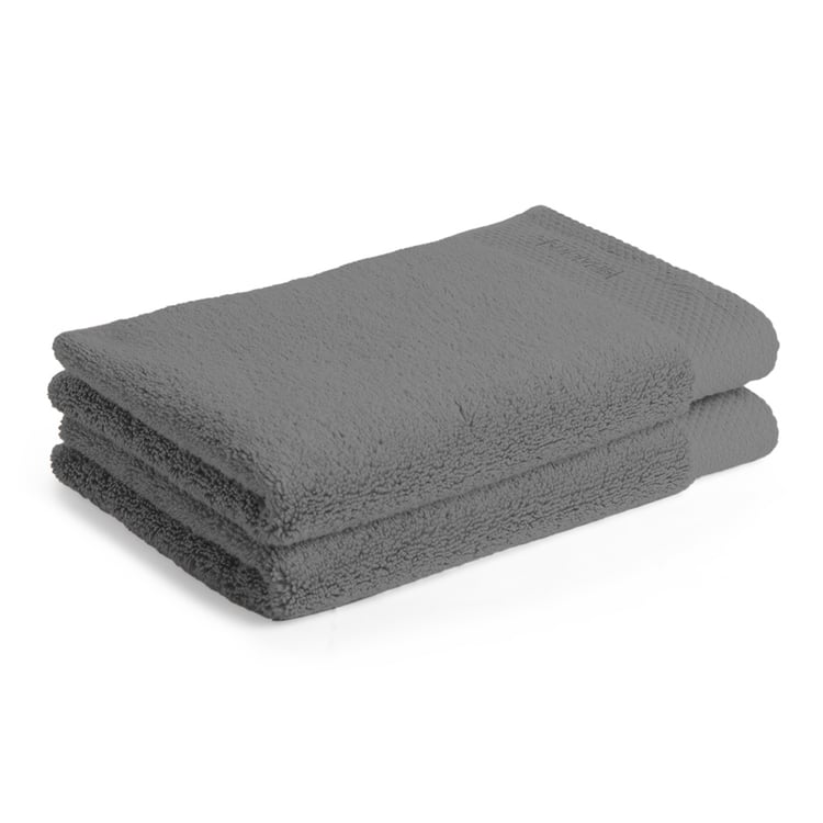 SPACES Luxury Egyptian Set of 2 Cotton Hand Towels - 60x40cm