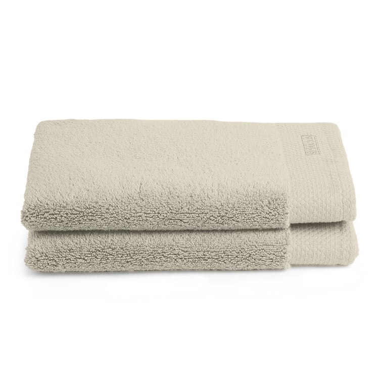 SPACES Luxury Egyptian Cotton Set of 2 Hand Towels - 60x40cm