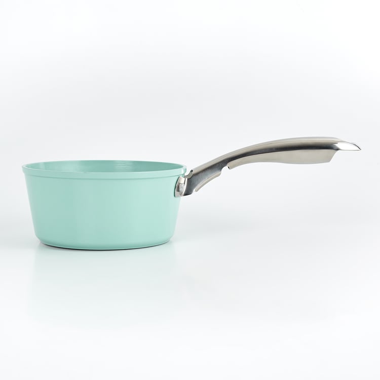 Colour Refresh Aluminium Non-Stick Sauce Pan - 1.3L