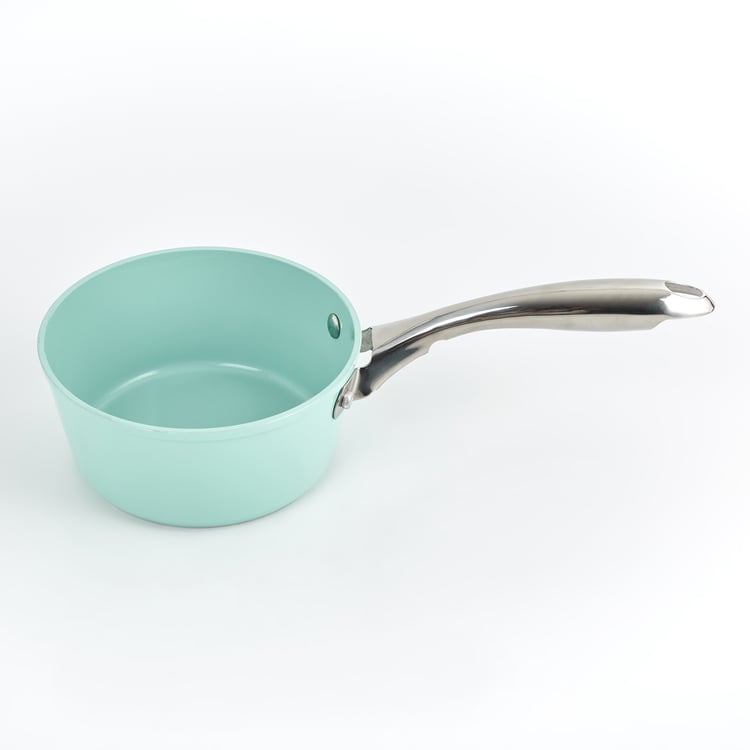 Colour Refresh Aluminium Non-Stick Sauce Pan - 1.3L