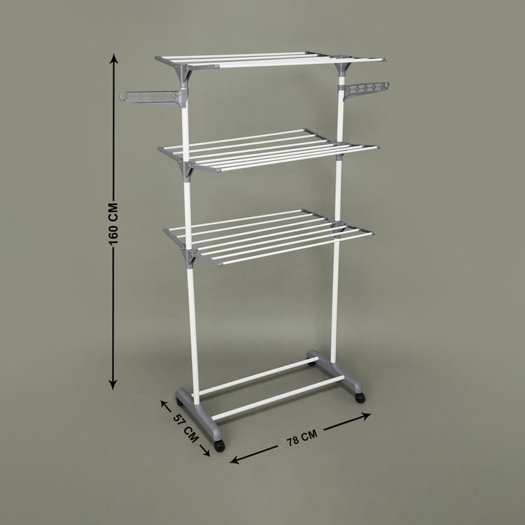 Omnia Arica Metal 3-Tier Tower Drying Rack