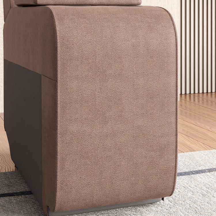 Denver Fabric Console - Brown