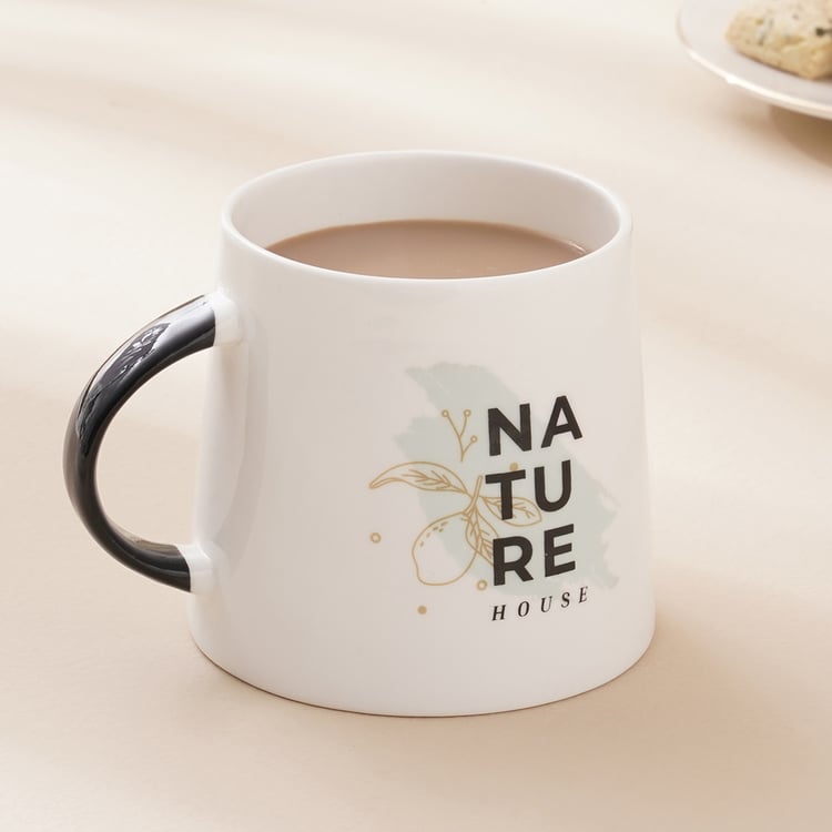 Corsica Zest Bone China Printed Mug - 430ml