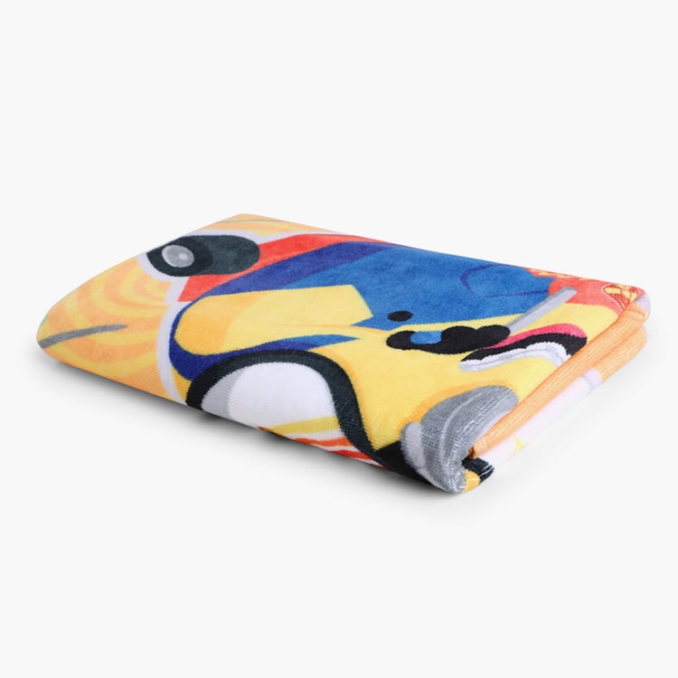 SPACES Universal Minions-2 Kids Cotton Bath Towel - 130x67cm