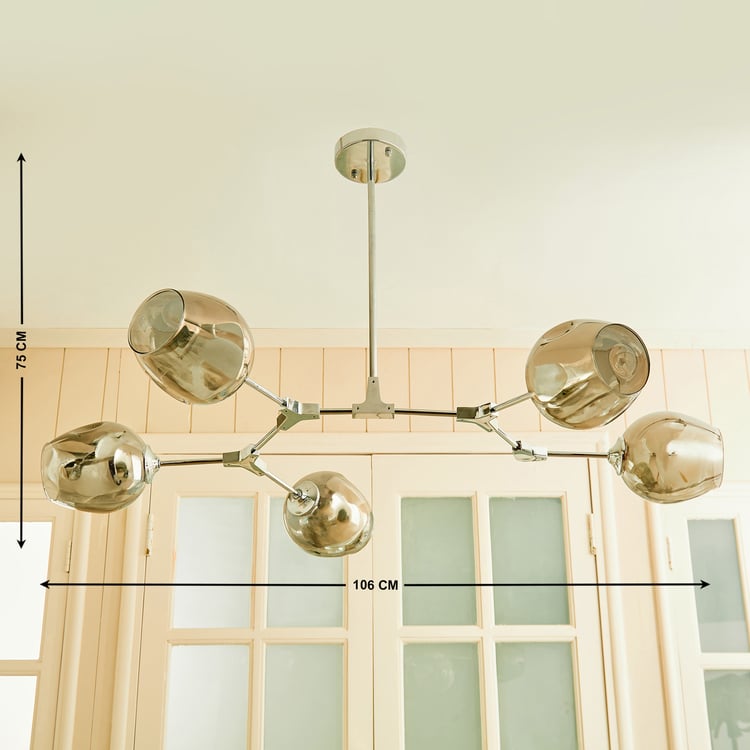 Melody Shellacs Glass Pendant Lamp