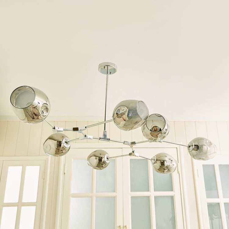 Melody Shellacs Glass Cluster Pendant Lamp