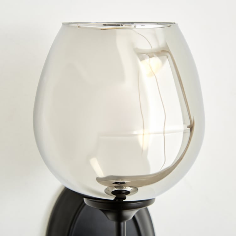 Melody Shellacs Glass Wall Lamp