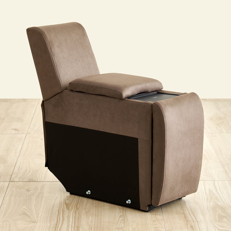 Denver Fabric Console - Brown