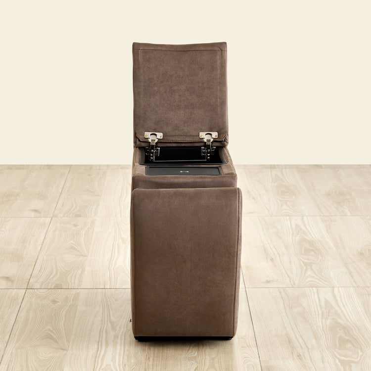 Denver Fabric Console - Brown
