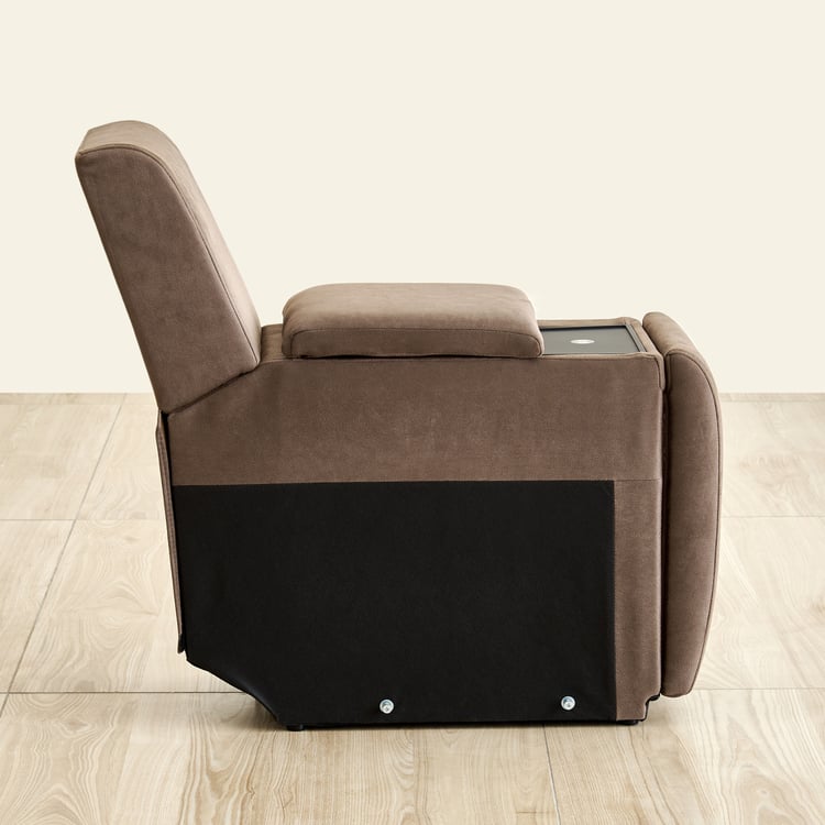 Denver Fabric Console - Brown