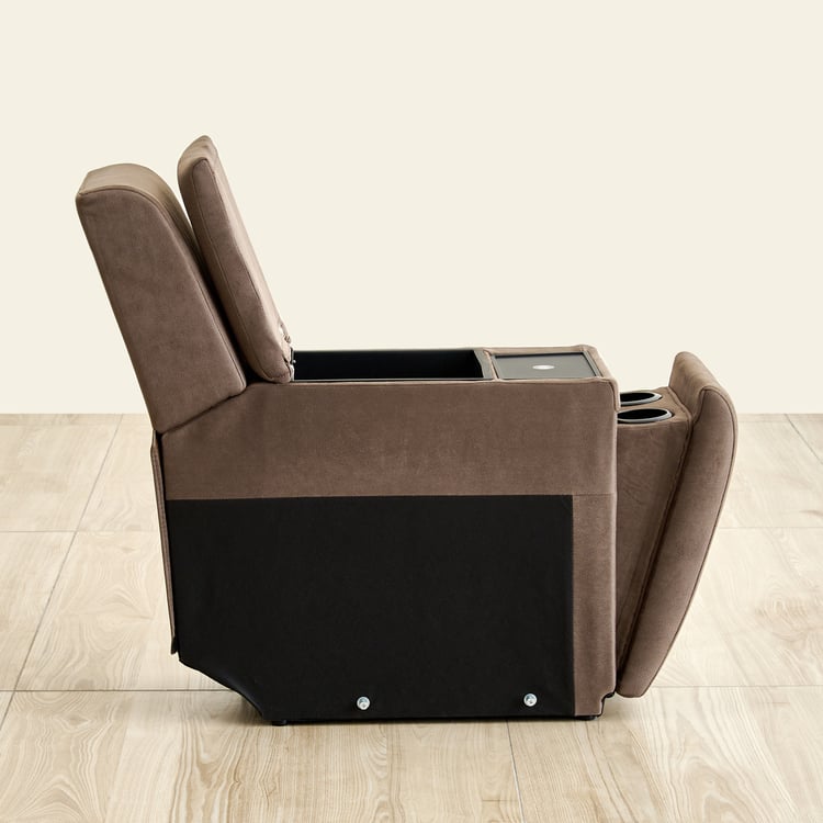 Denver Fabric Console - Brown
