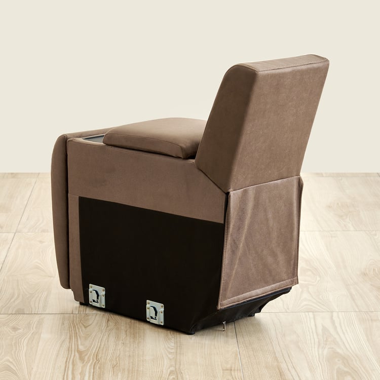 Denver Fabric Console - Brown