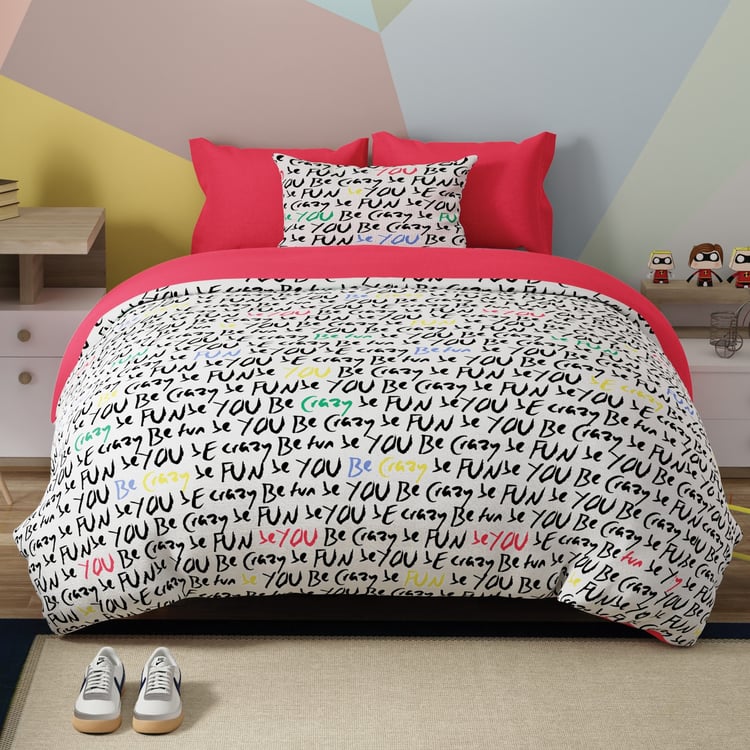 UNITED COLORS OF BENETTON Kids Cotton Printed Single Comforter