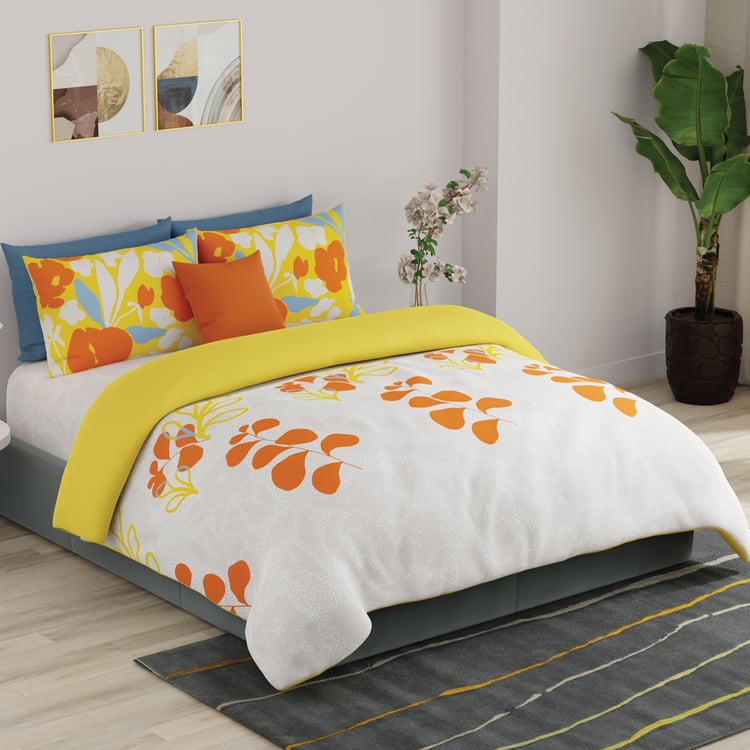 UNITED COLORS OF BENETTON Rainbow Cotton Printed Double Comforter