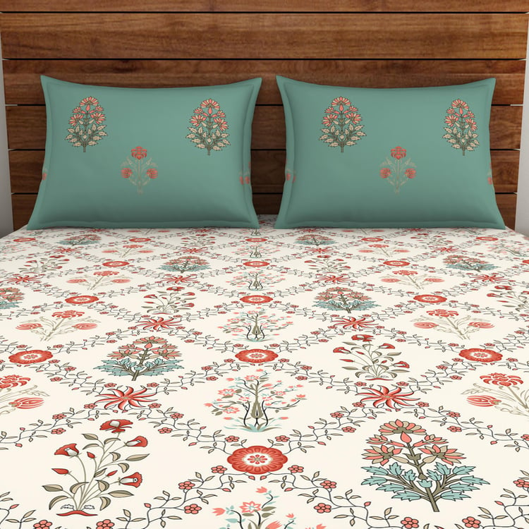 SPACES Everyday Essentials Cotton Printed Double Quilt