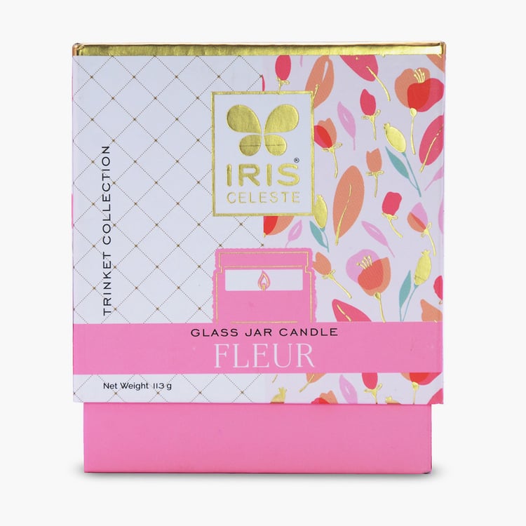 IRIS Celeste Trinket Fleur Scented Jar Candle