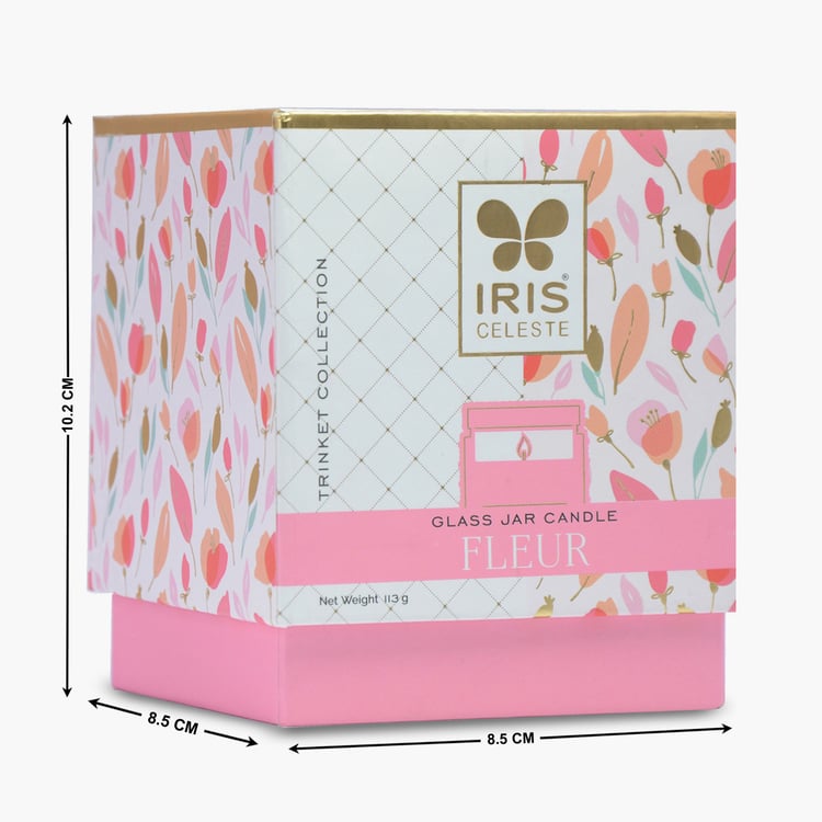 IRIS Celeste Trinket Fleur Scented Jar Candle