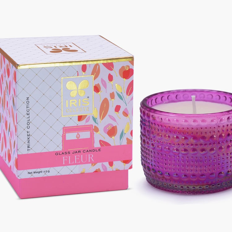 IRIS Celeste Trinket Fleur Scented Jar Candle