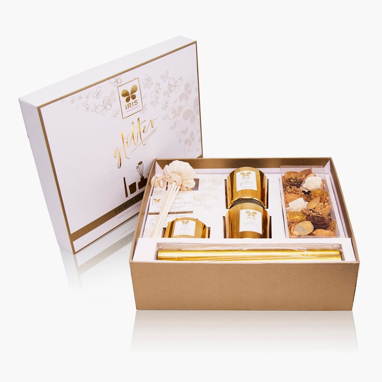 IRIS Glitter 6Pcs Gold Musk Fragrance Gift Set