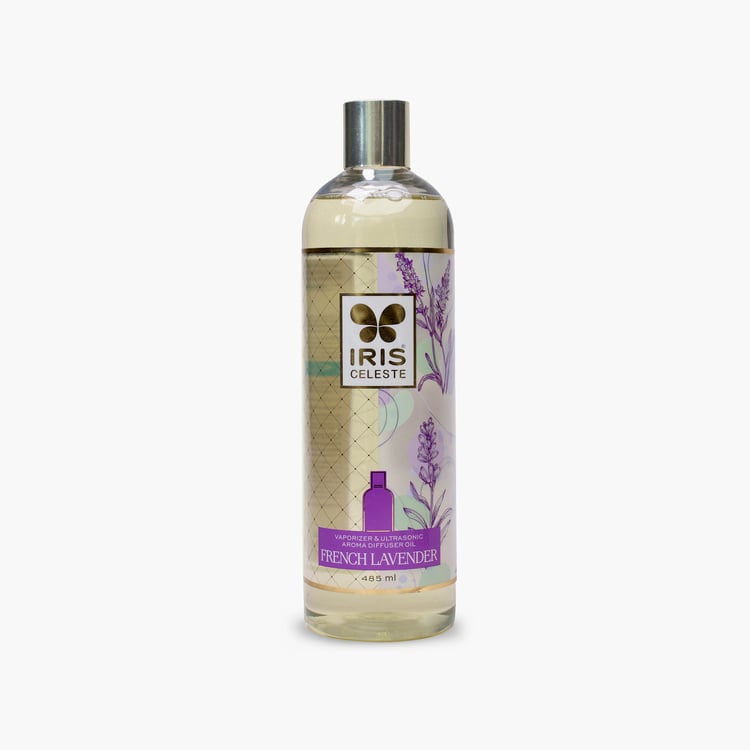 IRIS Celeste French Lavender Fragrance Vaporiser and Ultrasonic Aroma Diffuser Oil  - 485ml