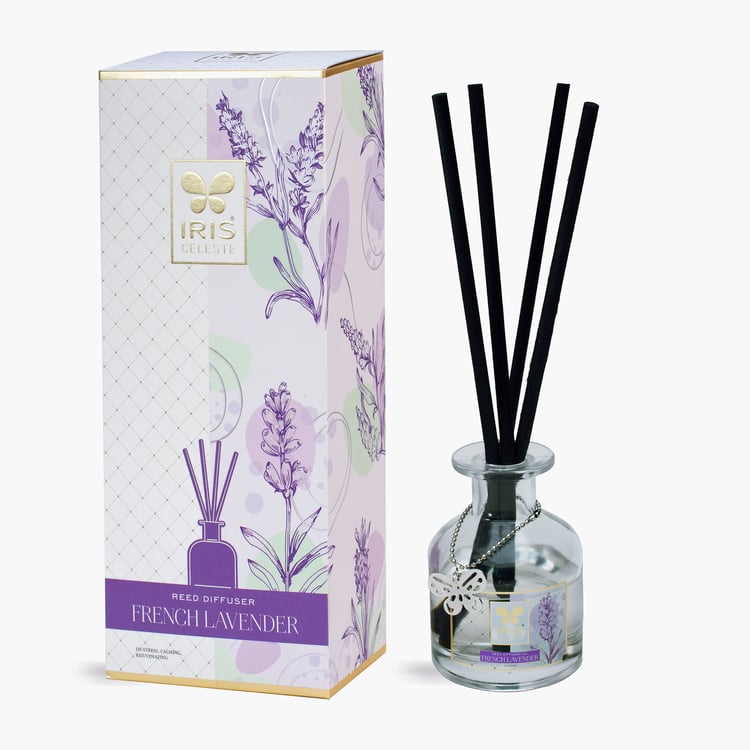 IRIS Celeste French Lavender Reed Diffuser Set