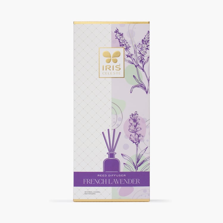 IRIS Celeste French Lavender Reed Diffuser Set