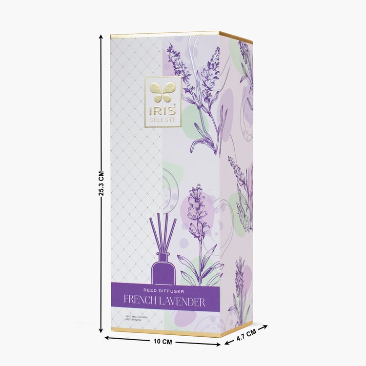 IRIS Celeste French Lavender Reed Diffuser Set