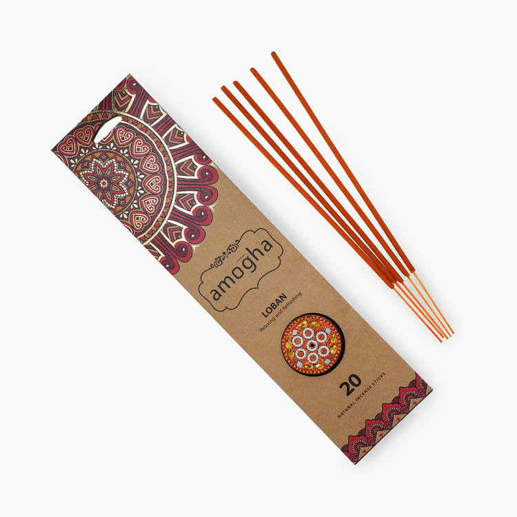 IRIS Amogha 20Pcs Loban Incense Stick Set