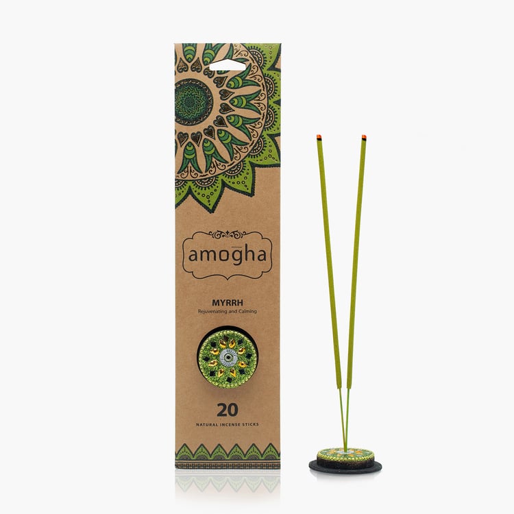 IRIS Amogha 20Pcs Myrrh Incense Stick Set