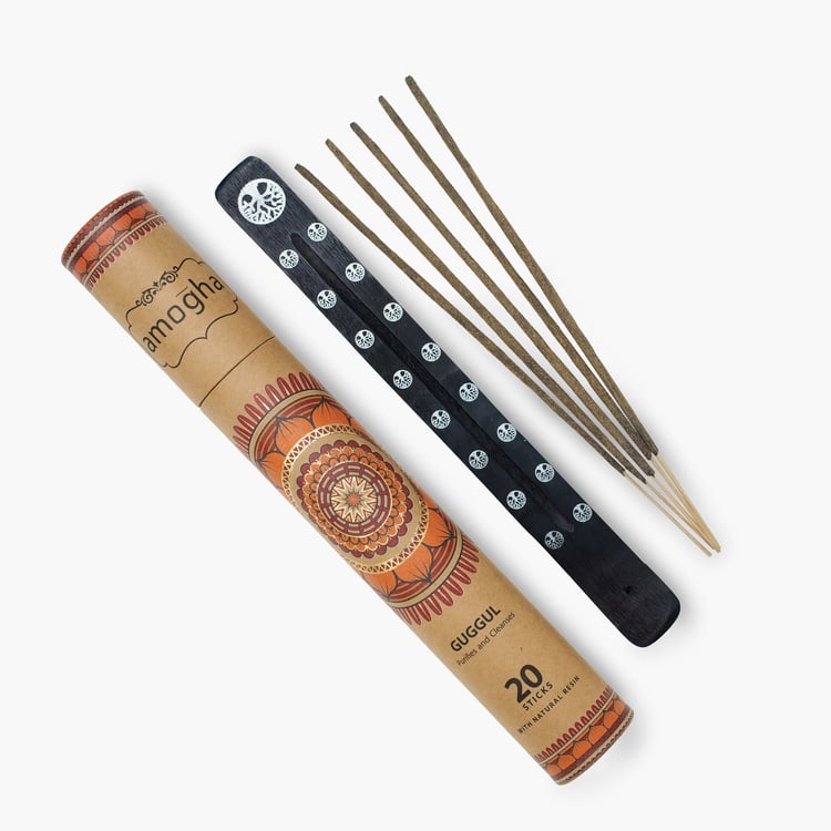 IRIS Amogha 20Pcs Guggul Incense Stick Set