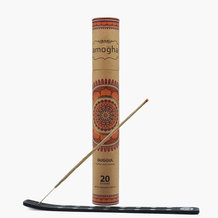 IRIS Amogha 20Pcs Guggul Incense Stick Set