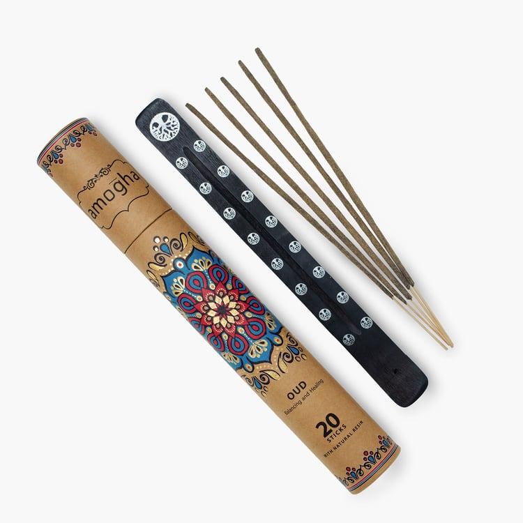 IRIS Amogha 20Pcs Masala Oud Incense Stick Set