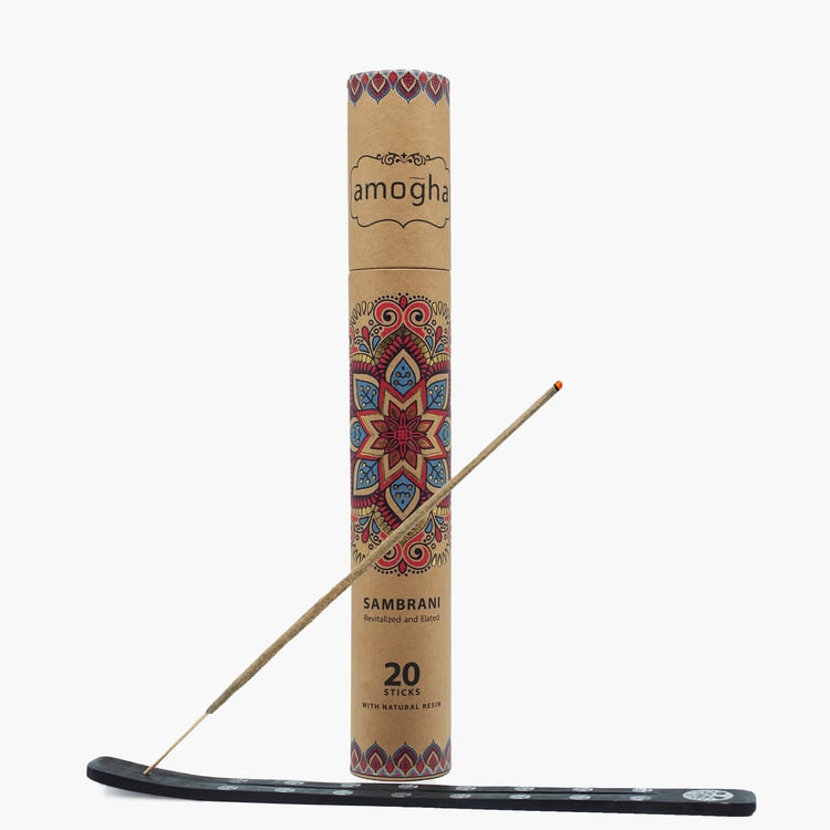 IRIS Amogha 20Pcs Sambrani Incense Stick Set