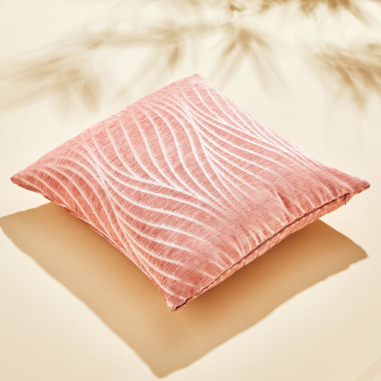 Calamus Leah Set of 2 Velvet Jacquard Cushion Covers - 40x40cm