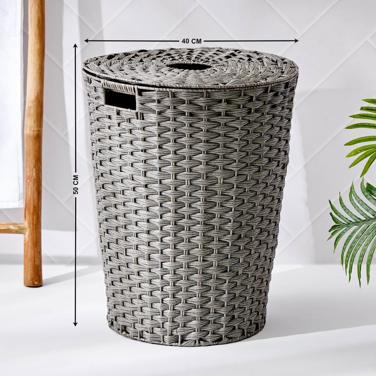 Wilton Crater Polypropylene Laundry Basket