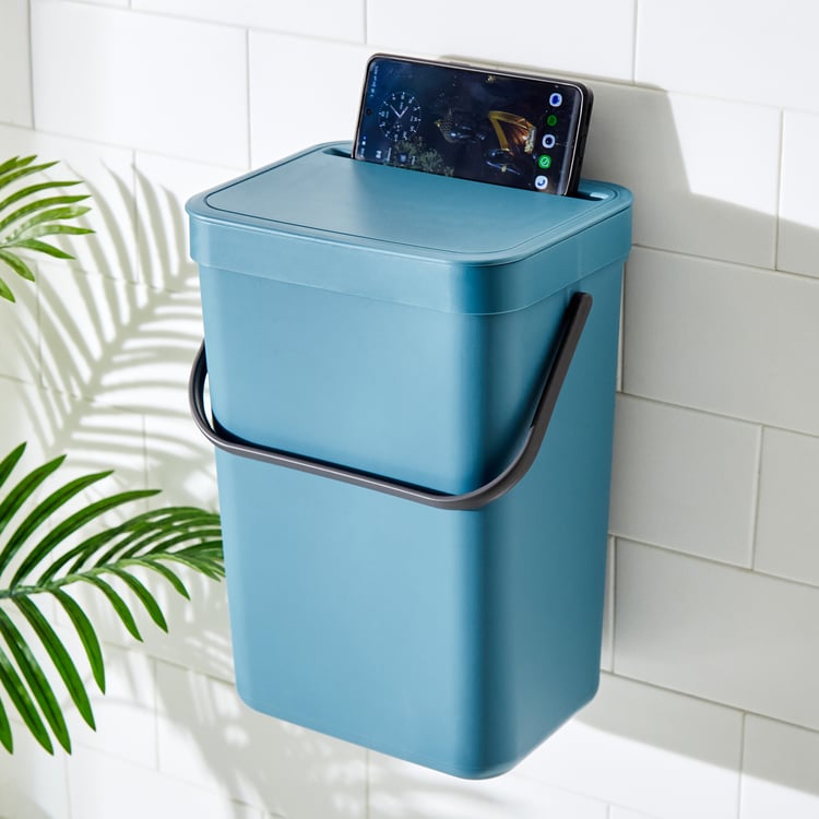 Sedona Polypropylene Wall-Mounted Waste Bin - 12L