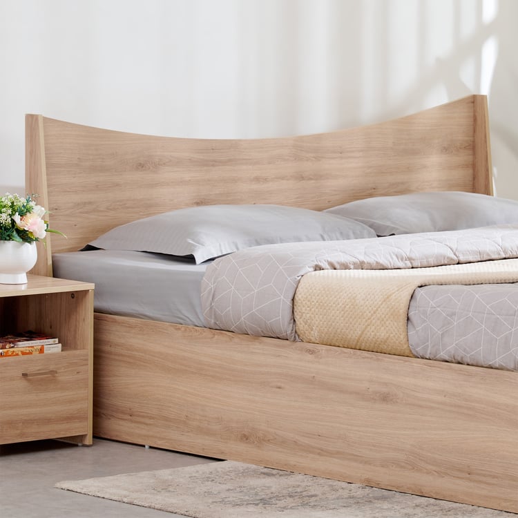 Helios Alton King Bed with Box Storage