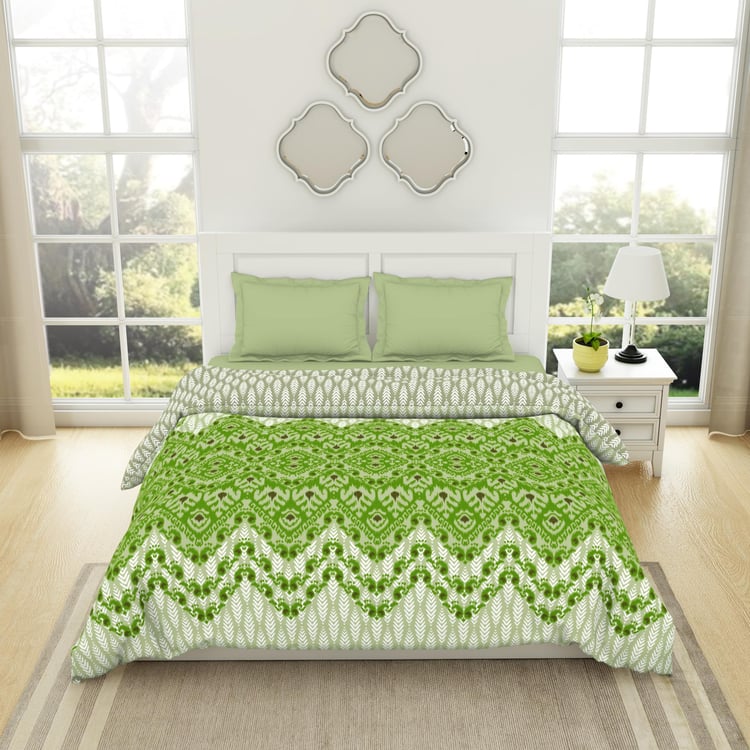 SPACES Ikkat Cotton Double Quilt