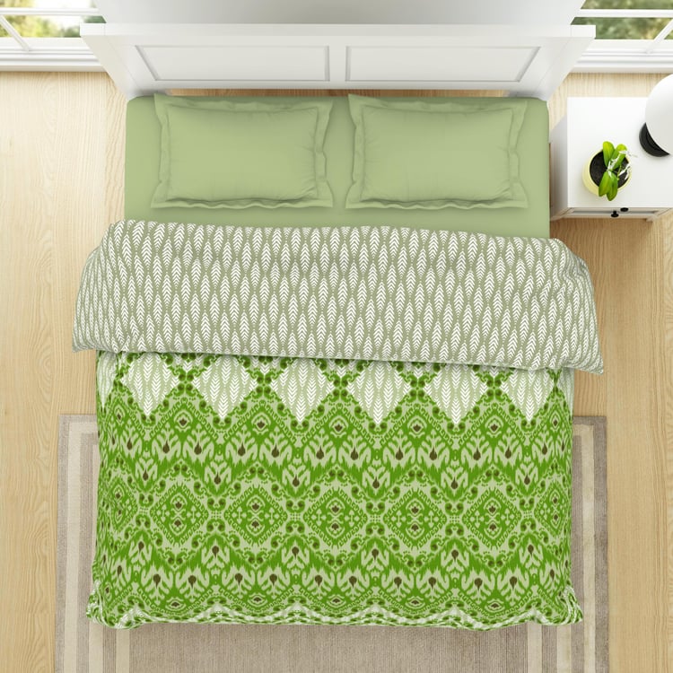 SPACES Ikkat Cotton Double Quilt