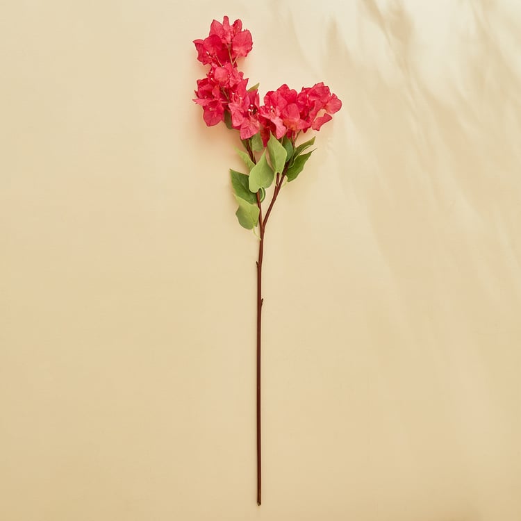 Botanical Artificial Bougenvillia Flower Stick - 88cm