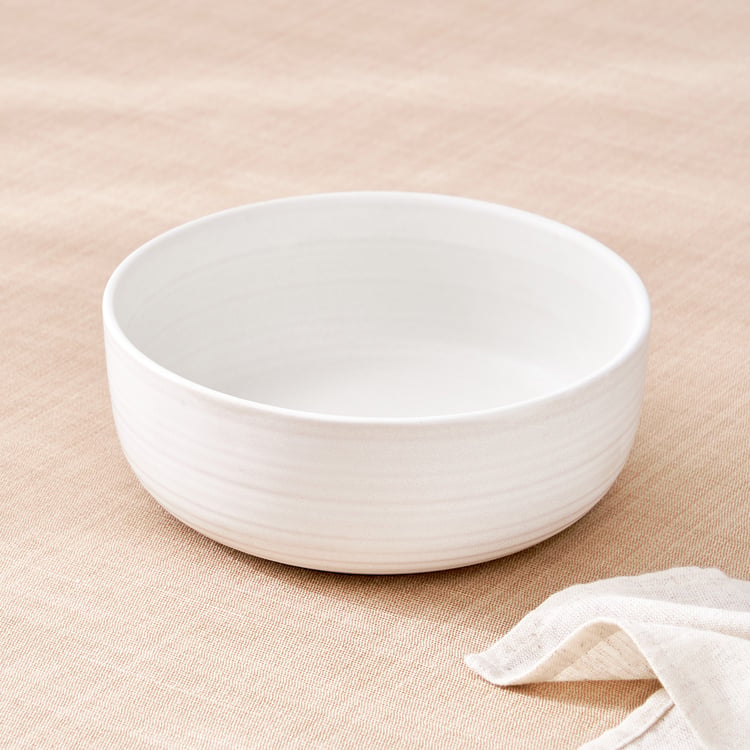 Natura Albus Stoneware Cereal Bowl - 680ml