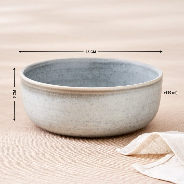 Natura Grizzle Stoneware Cereal Bowl - 680ml