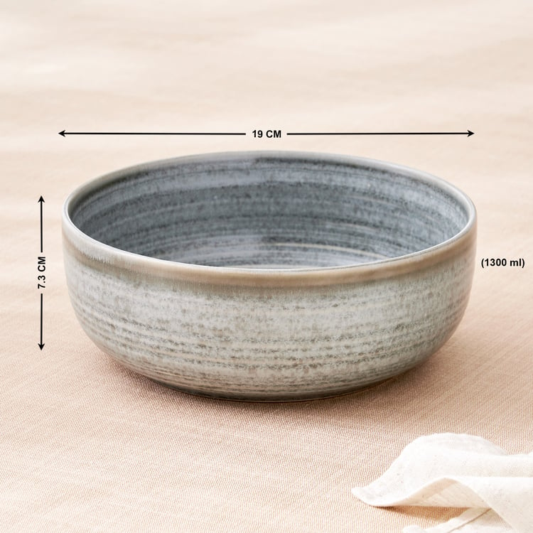 Natura Grizzle Stoneware Serving Bowl - 1.3L