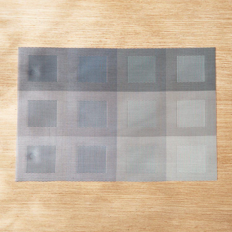 Eden Blocks Set of 6 Checked Placemats