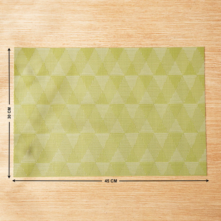 Eden Geometric Set of 6 PVC Placemats