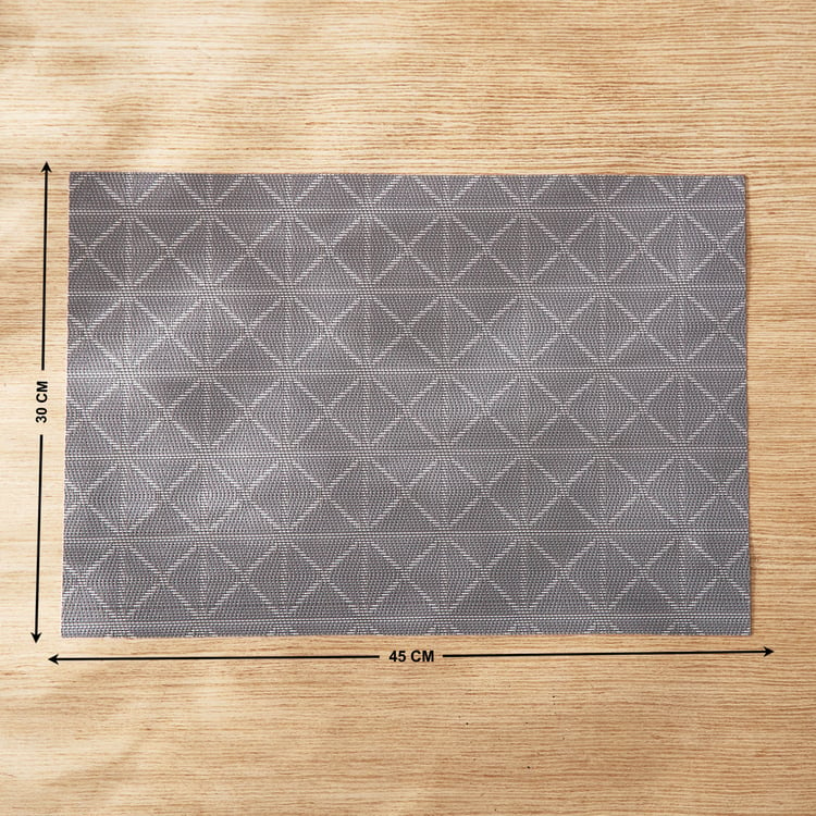 Eden Geometric Set of 6 PVC Placemats