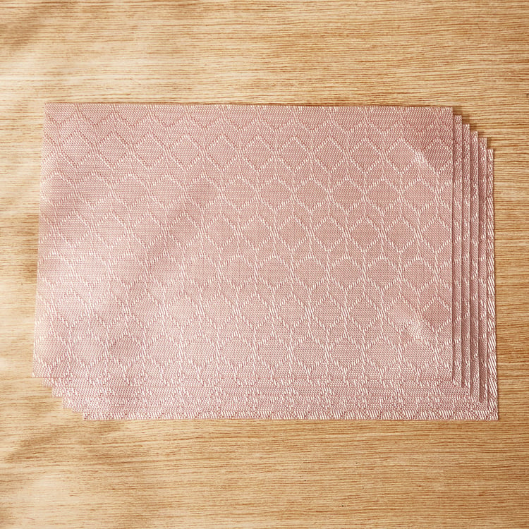 Eden Geometric Set of 6 PVC Placemats